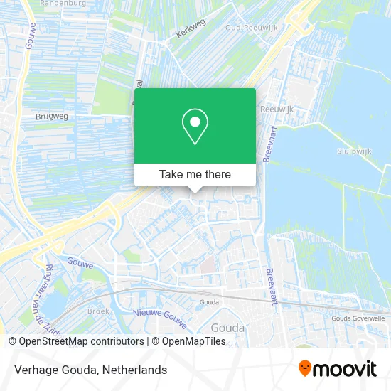 Verhage Gouda map