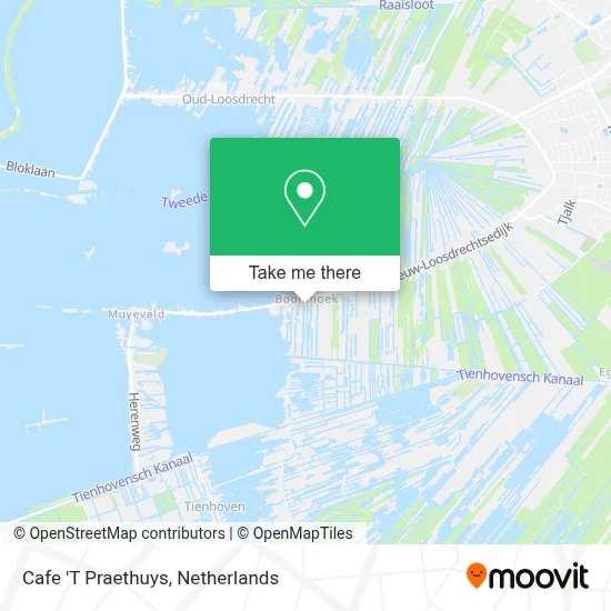 Cafe 'T Praethuys Karte