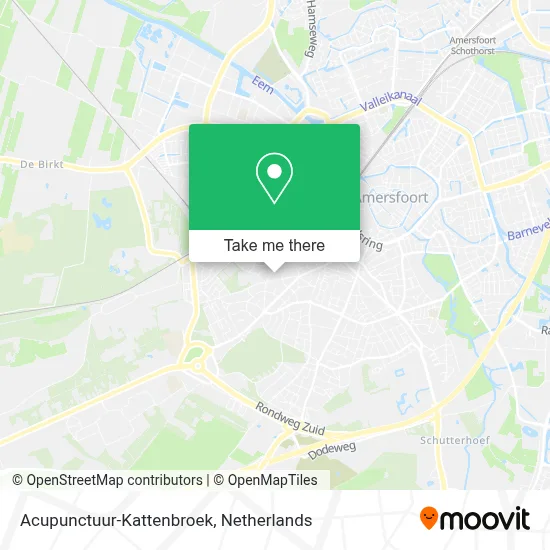 Acupunctuur-Kattenbroek map