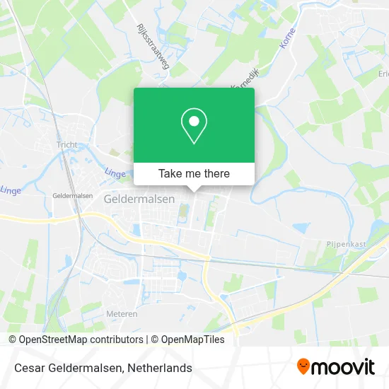 Cesar Geldermalsen map
