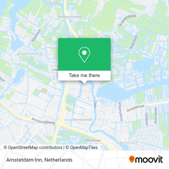 Amstetdam-Inn map