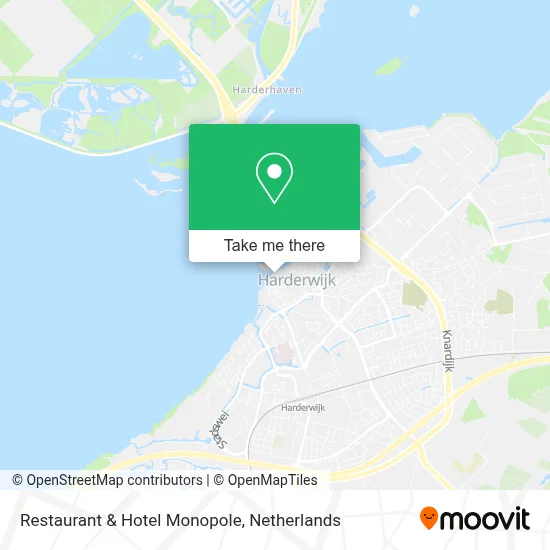 Restaurant & Hotel Monopole map