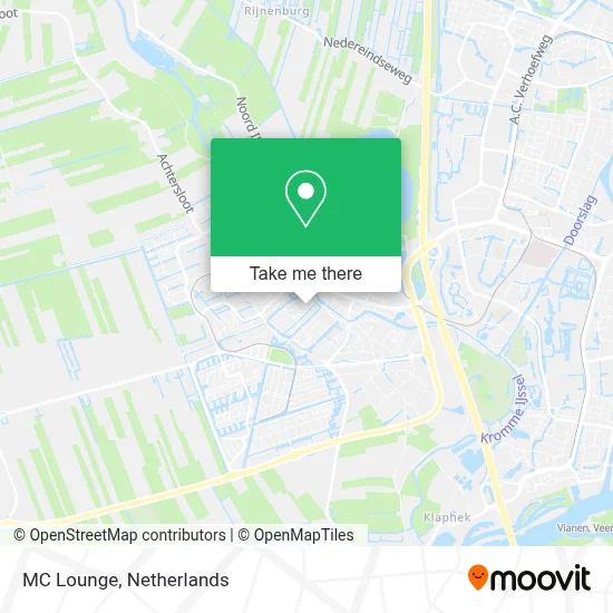 MC Lounge map