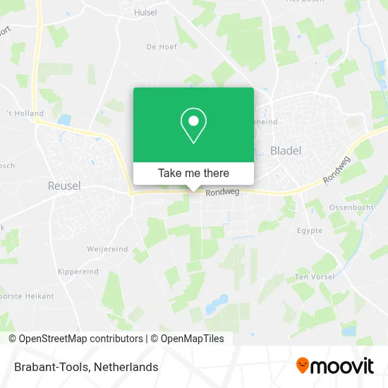Brabant-Tools map