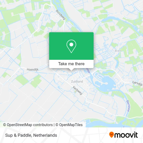 Sup & Paddle map