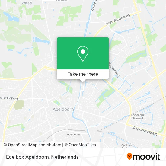 Edelbox Apeldoorn map