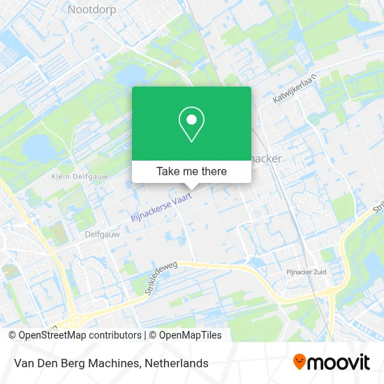 Van Den Berg Machines map