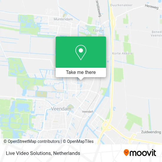 Live Video Solutions map