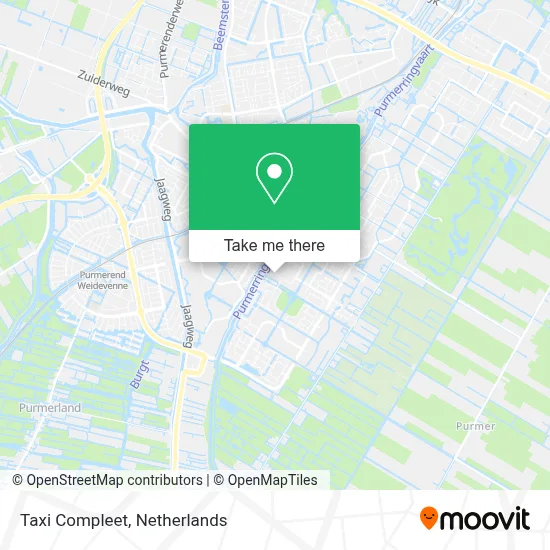 Taxi Compleet map