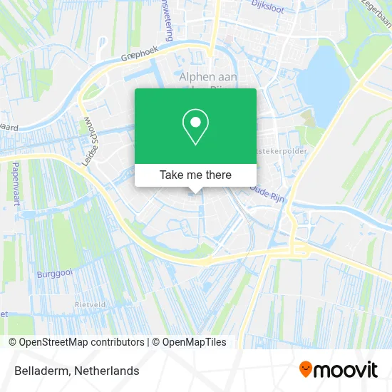 Belladerm map