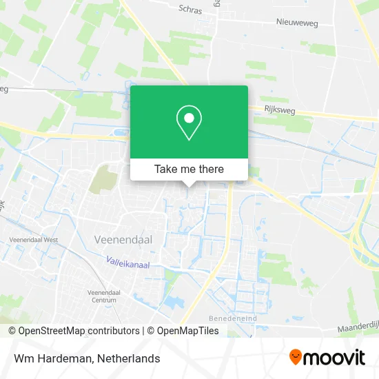 Wm Hardeman map