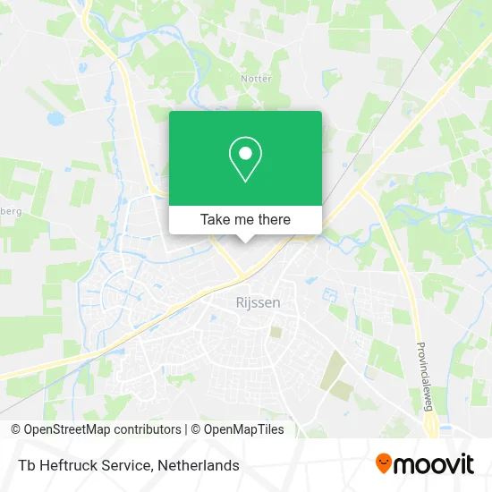 Tb Heftruck Service map