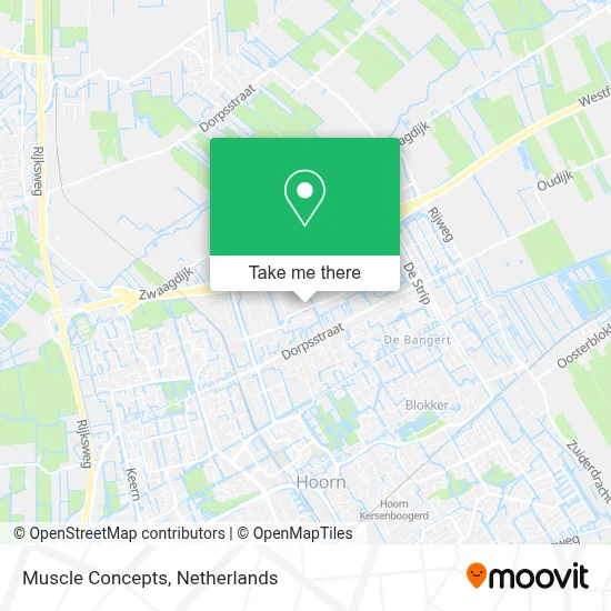 Muscle Concepts map