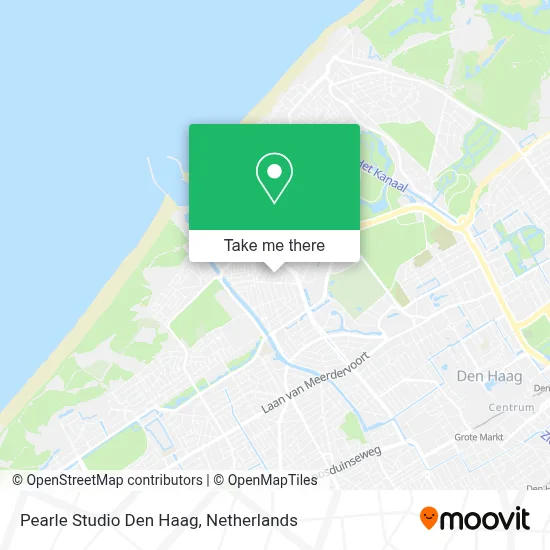 Pearle Studio Den Haag map