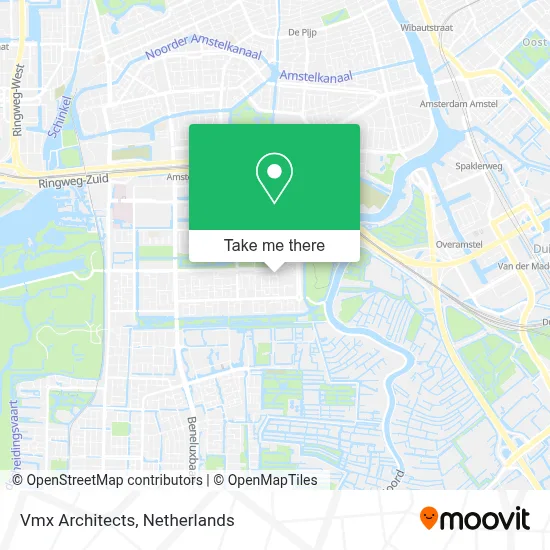 Vmx Architects map