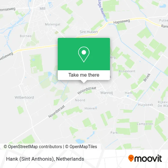 Hank (Sint Anthonis) map