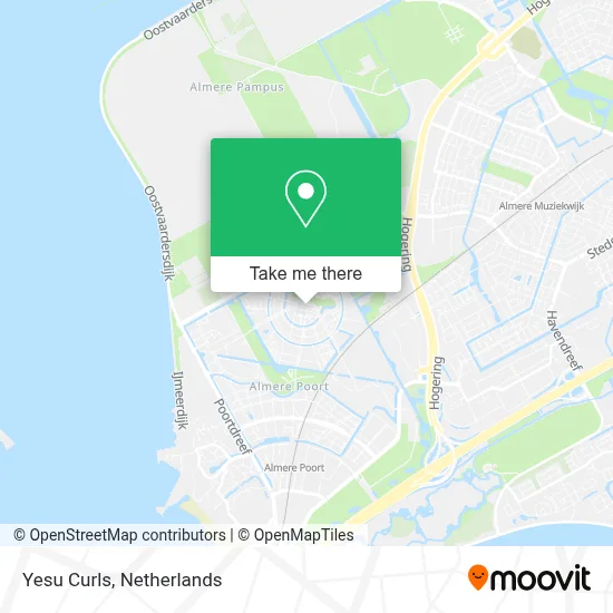 Yesu Curls map