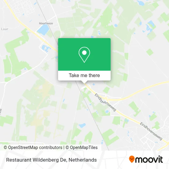Restaurant Wildenberg De map