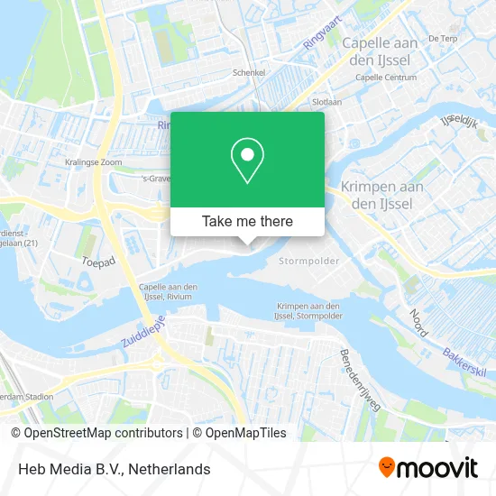Heb Media B.V. map