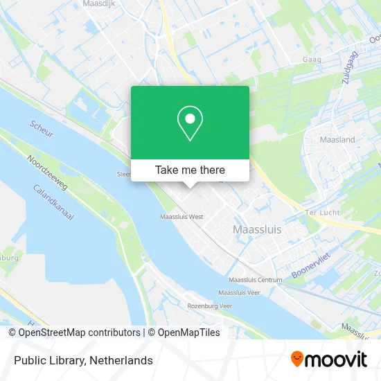 Openbare Bibliotheek map