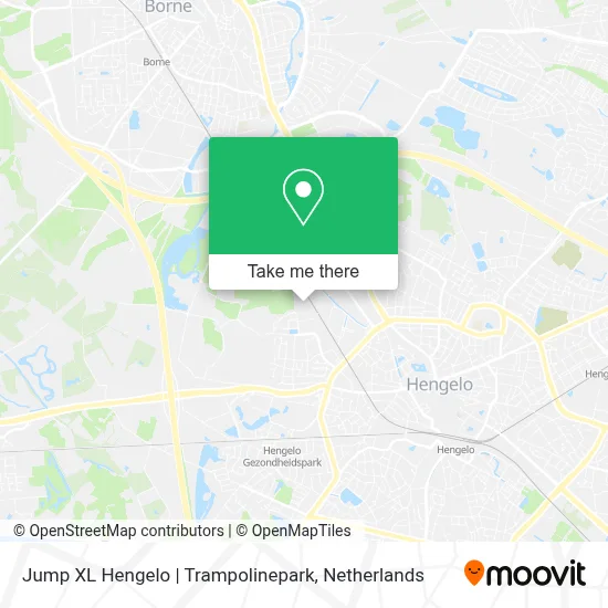 Jump XL Hengelo | Trampolinepark map