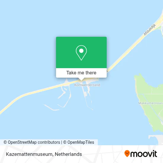 Kazemattenmuseum map