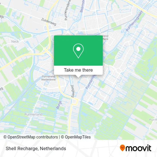 Shell Recharge map