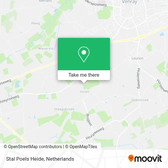 Stal Poels Heide map
