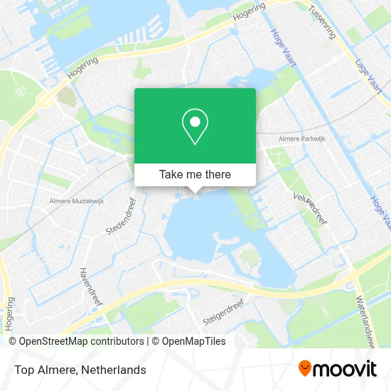 Top Almere map