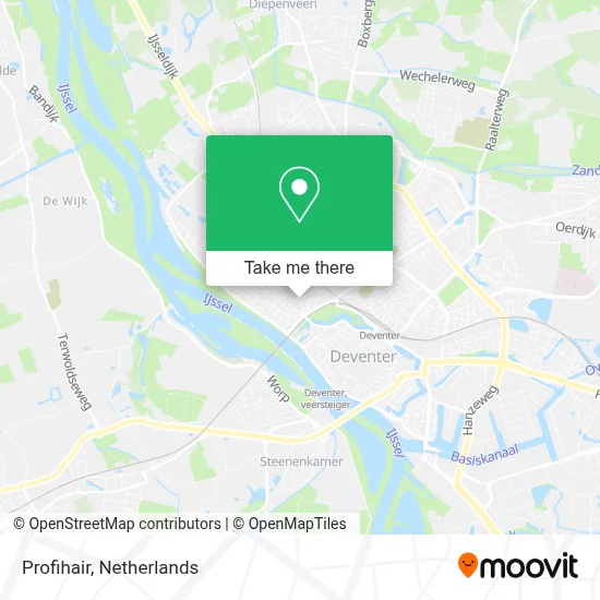 Profihair map