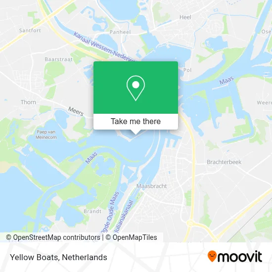 Yellow Boats map