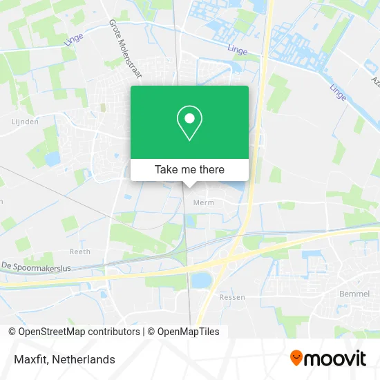 Maxfit map