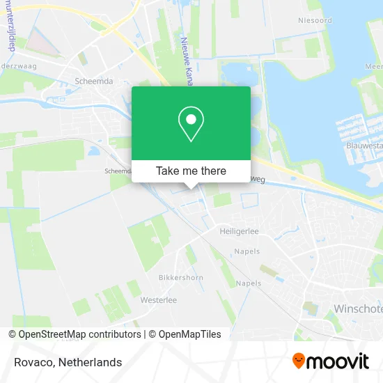 Rovaco map