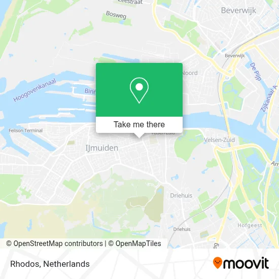 Rhodos map