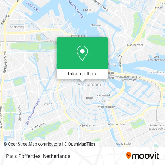 Pat's Poffertjes map