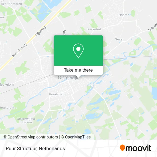 Puur Structuur map