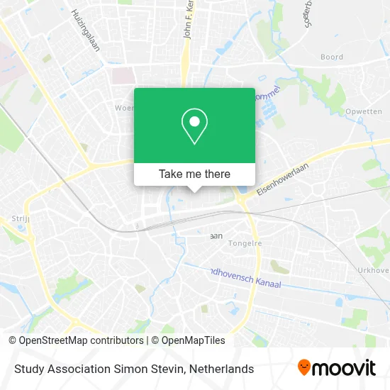 Study Association Simon Stevin map