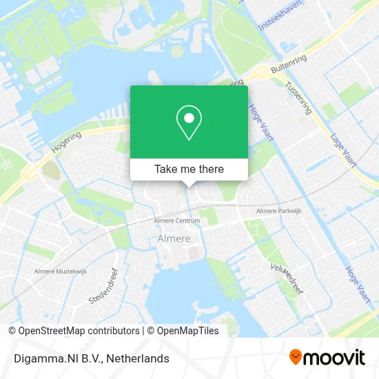 Digamma.Nl B.V. map
