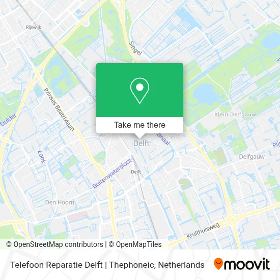Telefoon Reparatie Delft | Thephoneic map