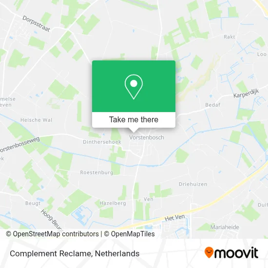 Complement Reclame Karte