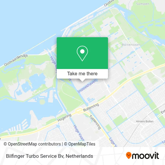 Bilfinger Turbo Service Bv map
