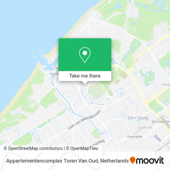Appartementencomplex Toren Van Oud map