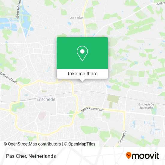 Pas Cher map