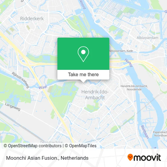 Moonchi Asian Fusion. map