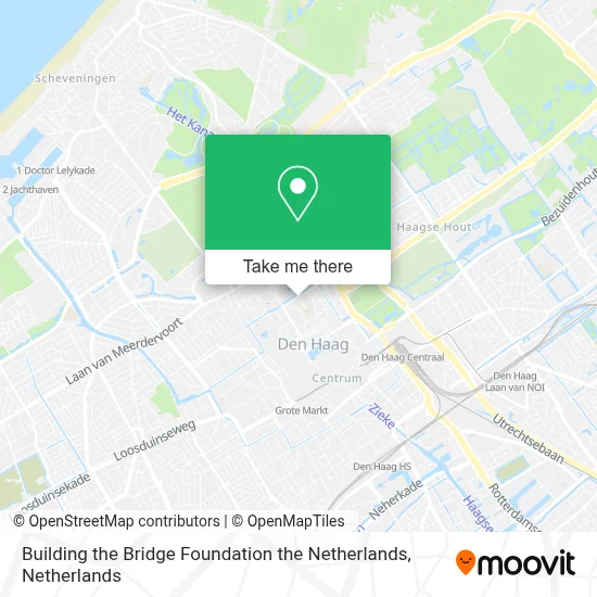 Building the Bridge Foundation the Netherlands Karte