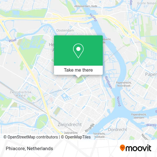 Phiacore map
