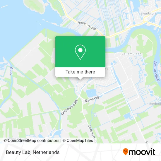 Beauty Lab map