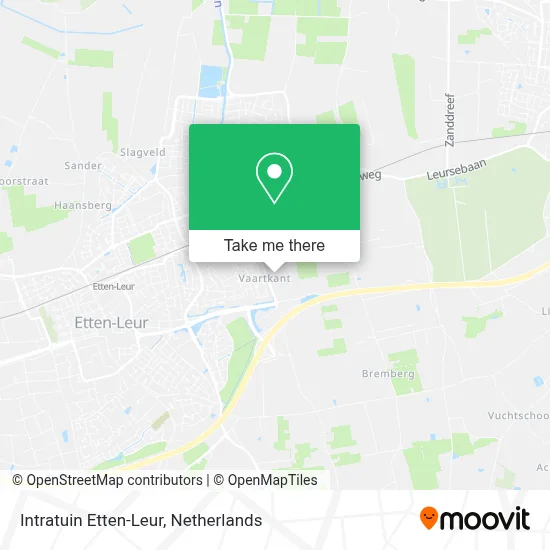 Intratuin Etten-Leur map