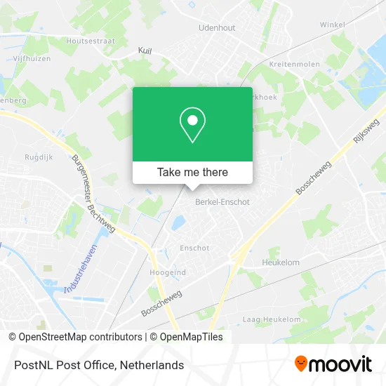 Postnl Postkantoor map