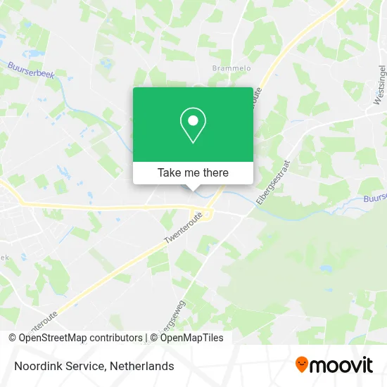 Noordink Service map